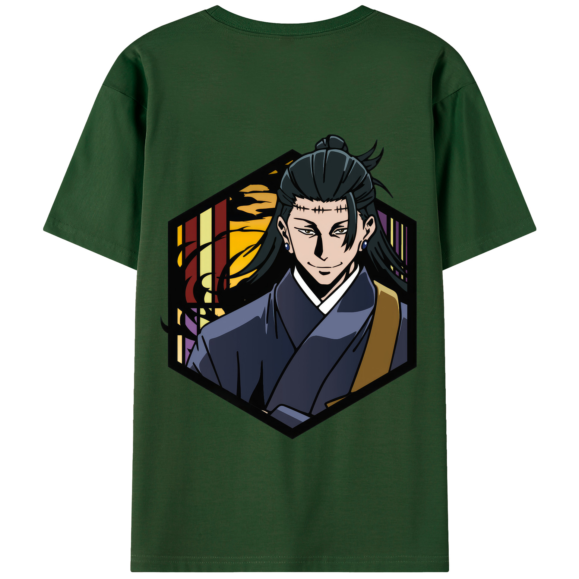 （画像用） 呪術廻戦 Jujutsu Kaisen 綿100％半袖Tシャツ（背面プリント）